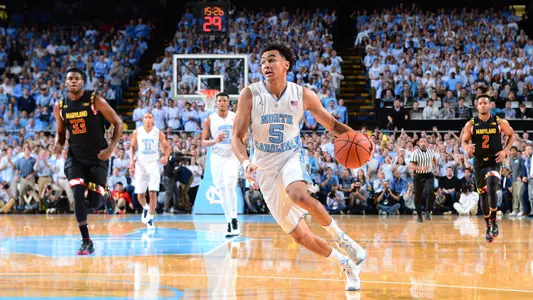 Paige Scores 20 In Return To Lift UNC Past Maryland