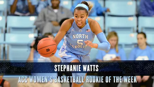 Watts Selected ACC Rookie Of The Week
