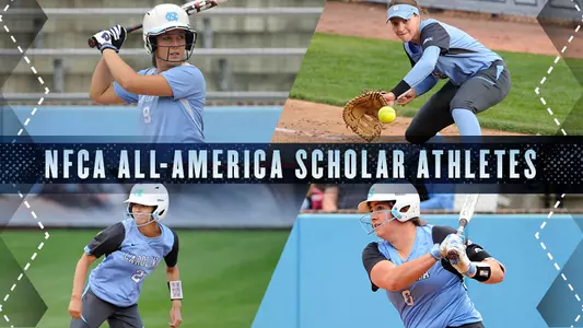 Four Tar Heels Named NFCA All-America Scholar Athletes