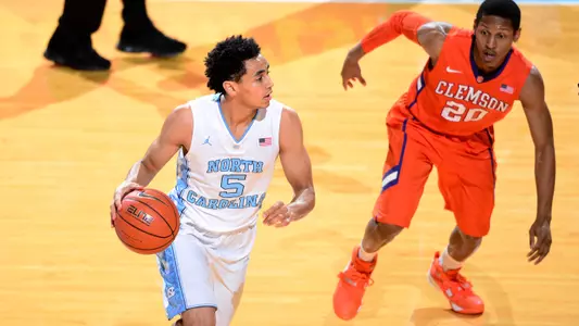 Carolina Beats Clemson, 80-69, in ACC Opener