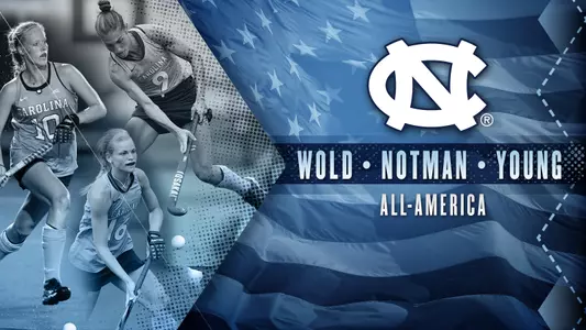 Three Tar Heels Earn All-America Honors