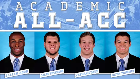 Four Tar Heels Earn All-ACC Academic Honors