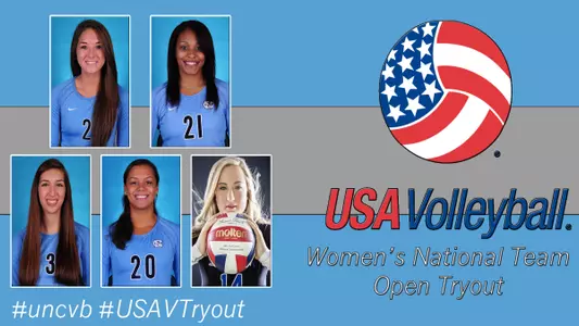 Five Tar Heels to Participate in National Team Open Tryout