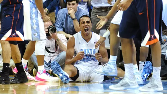 Carolina Falls to No. 3 Virginia, 75-64