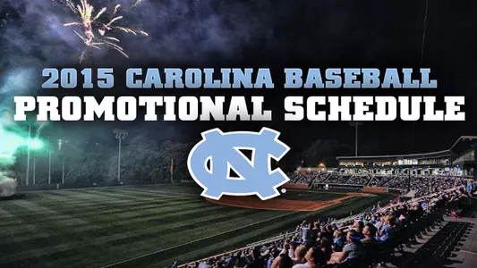 Carolina Announces 2015 Baseball Promotional Schedule