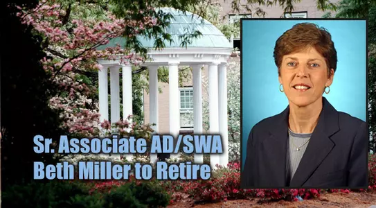 Senior Associate AD/SWA Dr. Beth Miller To Retire From UNC