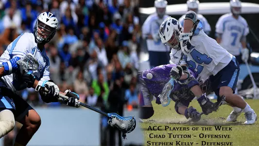 Kelly & Tutton Share ACC Player of Week Honors