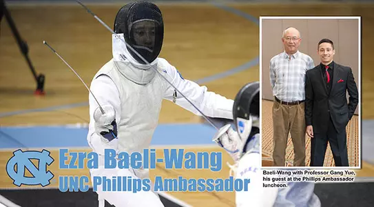 Baeli-Wang Selected As UNC Phillips Ambassador