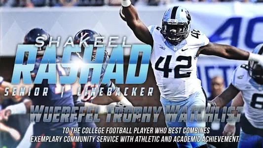 Rashad Named To Wuerffel Watch List