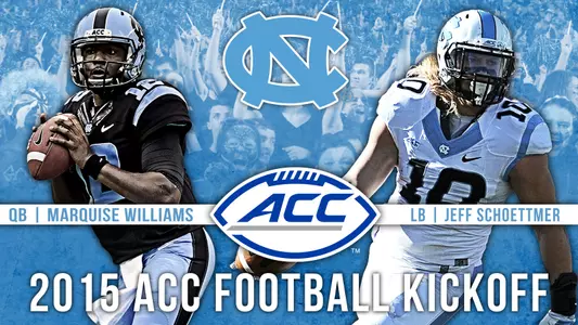 Williams, Schoettmer To Attend ACC Kickoff