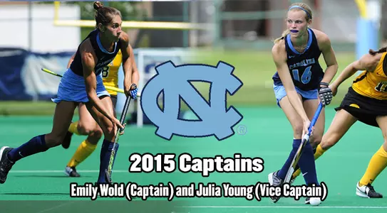 Wold, Young To Captain 2015 Tar Heels