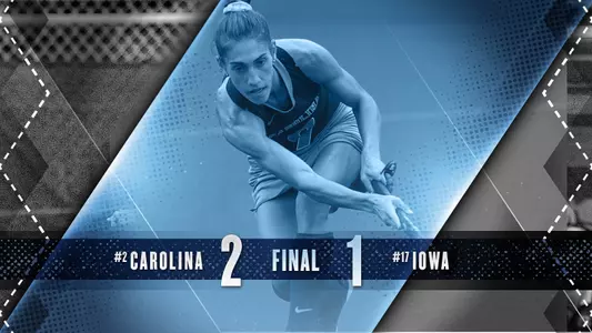 No. 2 UNC Tops No. 17 Iowa, 2-1