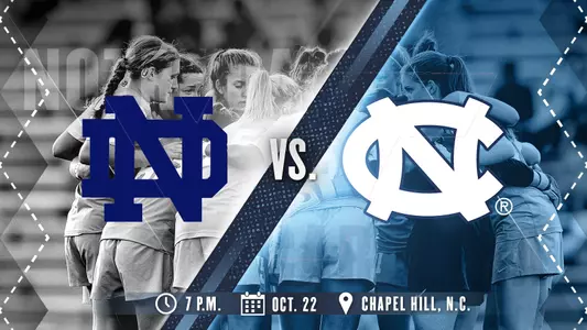 Big Weekend For Tar Heels Begins Thursday With Notre Dame