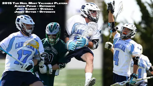 UNC Men's Lacrosse Honors 2015 Squad