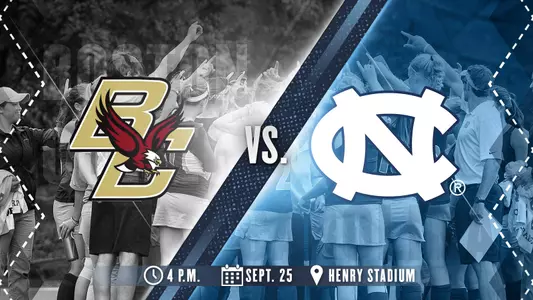 Tar Heels Host No. 11 Boston College