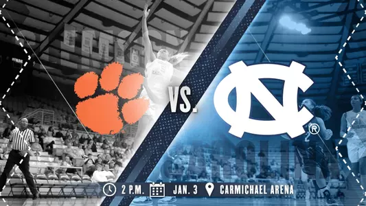 UNC Hosts Clemson Sunday For ACC Opener