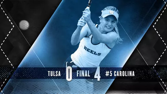 UNC Blows Past Tulsa At ITA Kick-Off