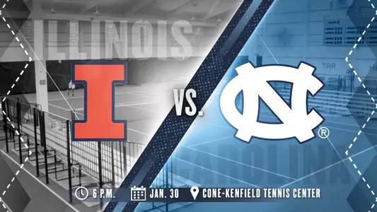 No. 10 Tar Heels Host No. 7 Illini Saturday