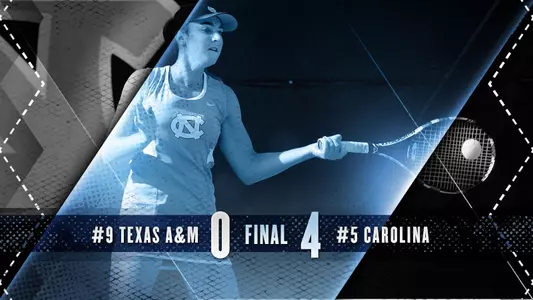UNC Buries No. 9 Aggies 4-0