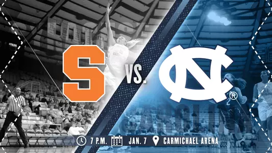 Carolina Hosts Syracuse on Throwback Thursday