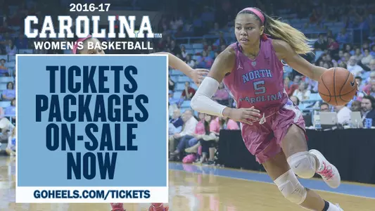 UNC Women's Basketball Tickets Now On-Sale