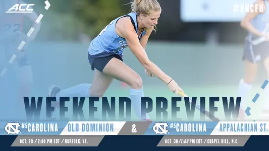Tar Heels Travel To ODU Satuday, Celebrate Seniors Sunday