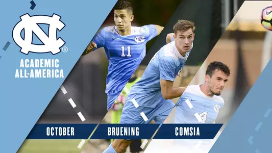 Three Tar Heels Earn Academic All-America Honors