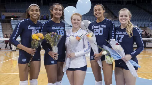 Tar Heels Sweep Wake Forest On Senior Day