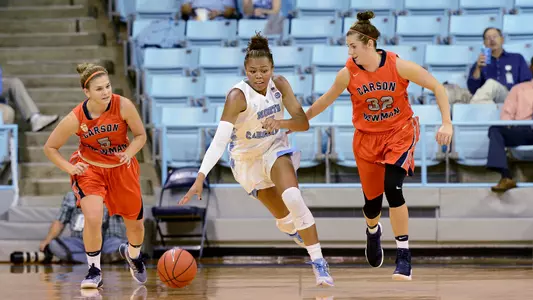 UNC Drains 16 3's In 115-51 Exhibition Win