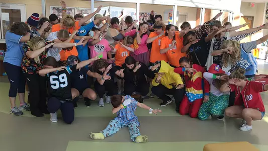 Carolina Student-Athletes Host Heeloween At Hospital