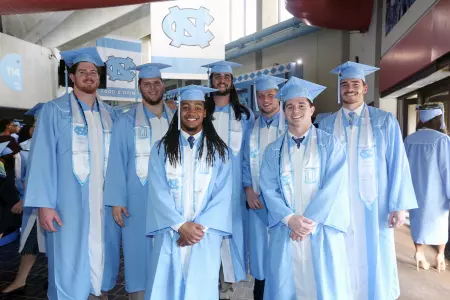 Tar Heels Take Part In Winter Commencement