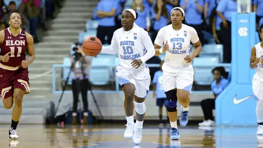 Carolina Rolls Past Marshall, 75-53