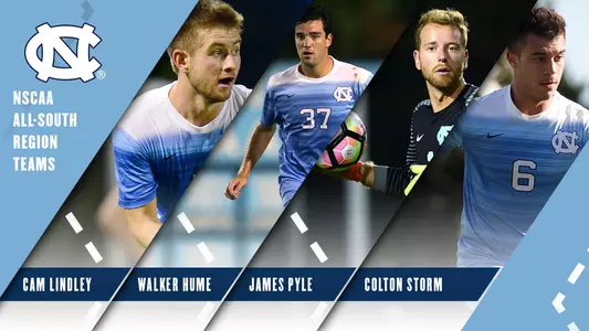 Four Earn NSCAA All-South Region Honors