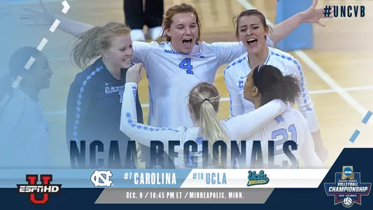 Tar Heels To Face #10-Seed UCLA In NCAA Regionals