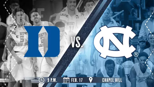 Carolina Hosts Duke Wednesday