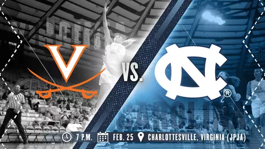 Carolina Visits Virginia On Thursday