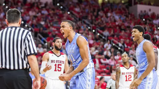 No. 7 UNC Beats N.C. State, 80-68