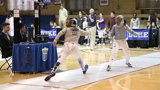 Tar Heel Women's Fencing Finishes 1-4 At Duke Meet