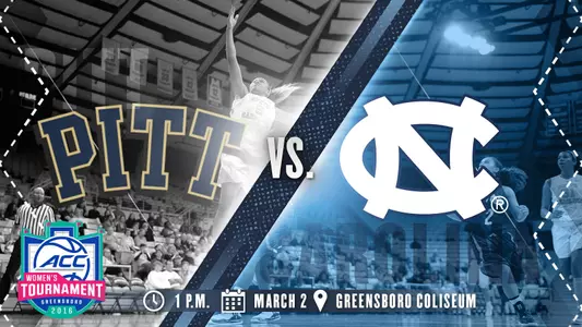 UNC Faces Pitt Wednesday At ACC Tournament