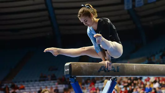 Tar Heels Set Season-Best on Bars in Second Place Finish
