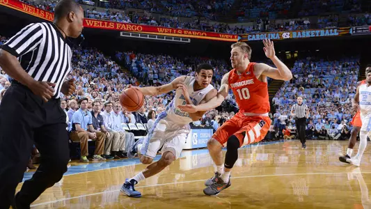 Carolina Holds Off Syracuse, 75-70, On Senior Night