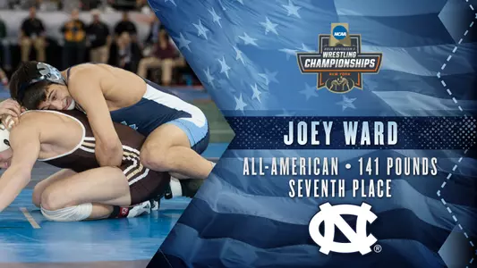 Ward Wins Saturday To Finish Seventh At NCAAs