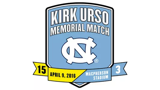 UNC Unveils Urso Memorial Match Logo