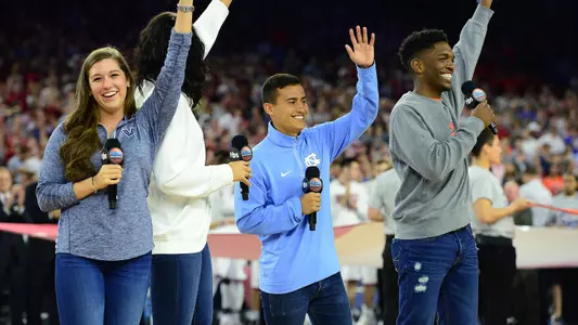 Nico Melo Performs Final Four National Anthem