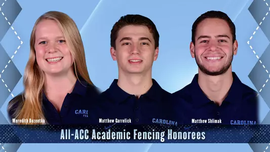 Three Fencers Earn All-ACC Academic Honors