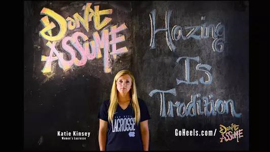 Don't Assume You Know: Hazing Prevention