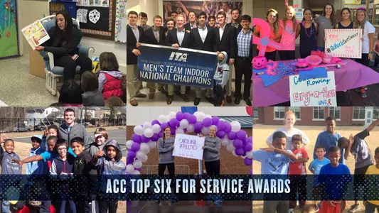 Tar Heels Honored With ACC Awards For Outstanding Service