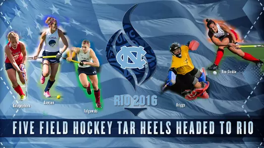 Five From UNC Named To U.S. Olympic Field Hockey Team