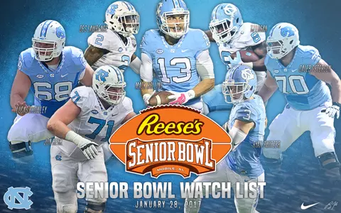 Seven Tar Heels On Senior Bowl Watch List