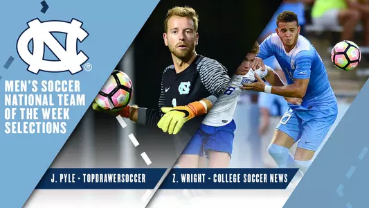 Pyle, Wright Selected For National Team Of The Week